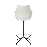Chaise de bar Meridiana — White, black