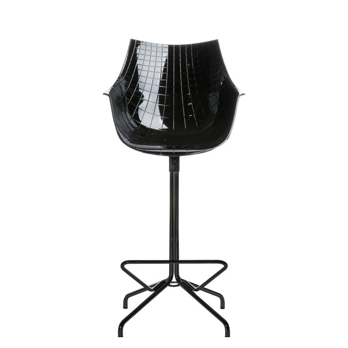 Chaise de bar Meridiana — Black, black
