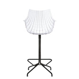 Chaise de bar Meridiana — Transparent, black