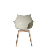 Chaise Meridiana bois — White, natural
