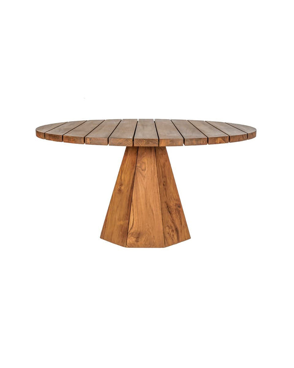Table basse d'extérieur Jati WL 90 — Teck