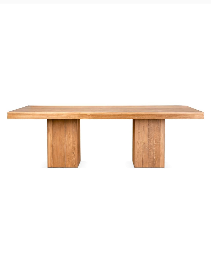 Table de diner Kerbang 240 — Teck