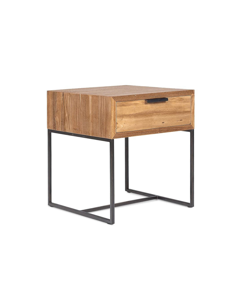 Table de chevet OneTwo — Teck
