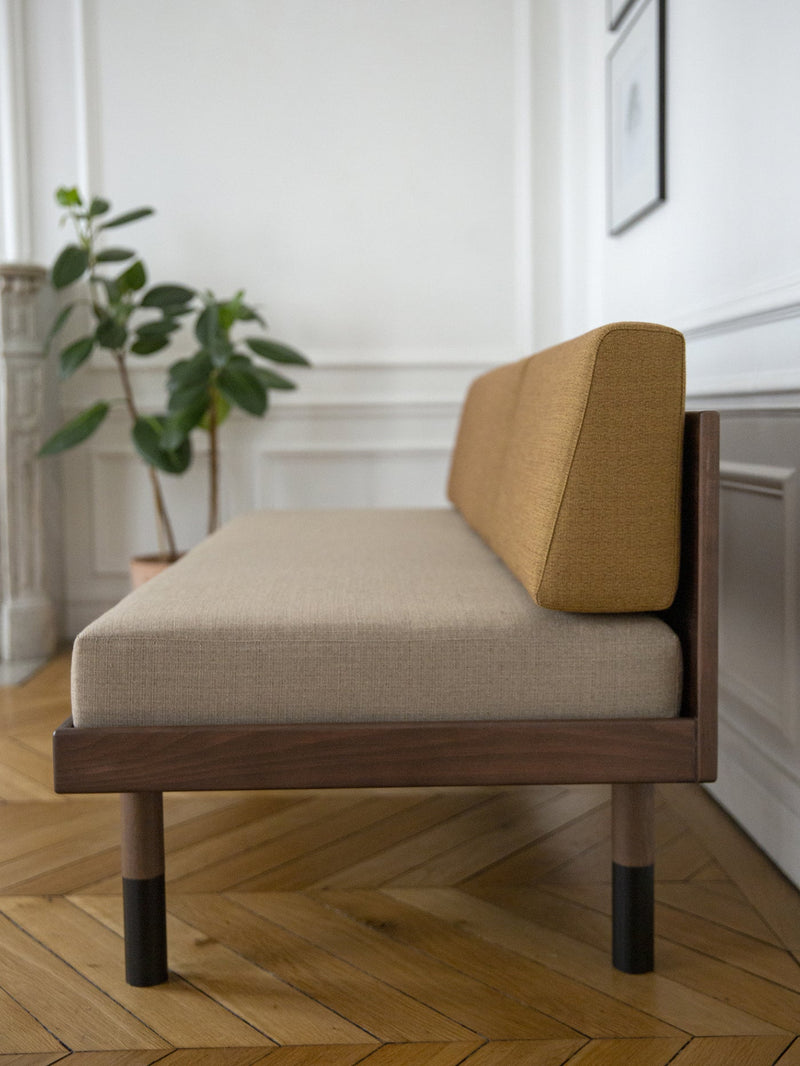 Banquette Mid — Beige - ocre