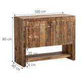 Petit buffet Naël en bois recyclé