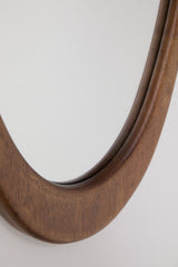 Miroir Arbidel chêne foncé 50x80