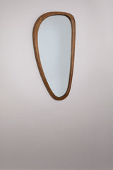 Miroir Arbidel chêne foncé 50x80