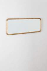 Miroir mural rectangulaire en bois de manguier Mirtzia - vue 3
