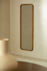 Miroir mural rectangulaire en bois de manguier Mirtzia - packshot