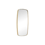 Miroir mural Retro Rectangular — Métal or