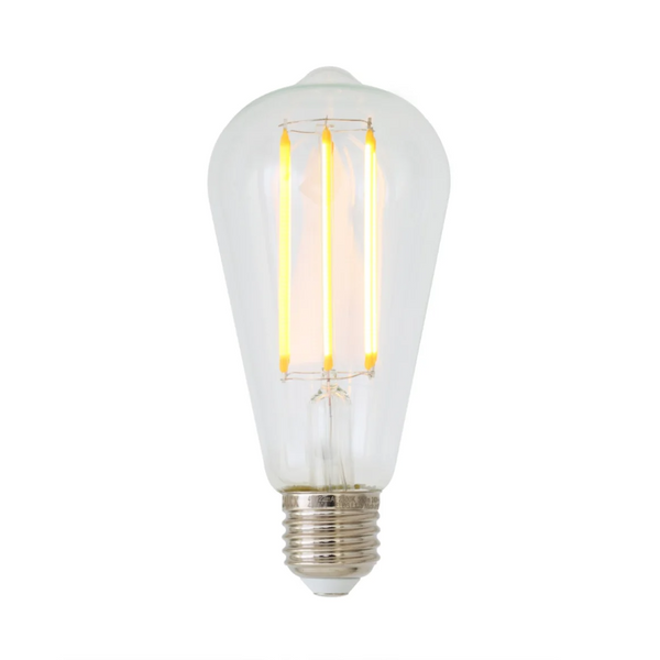 Ampoule LED à filament en forme de goutte d'eau — Variable d'intensité E27