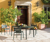 Chaise Aluminium Marumi — Vert
