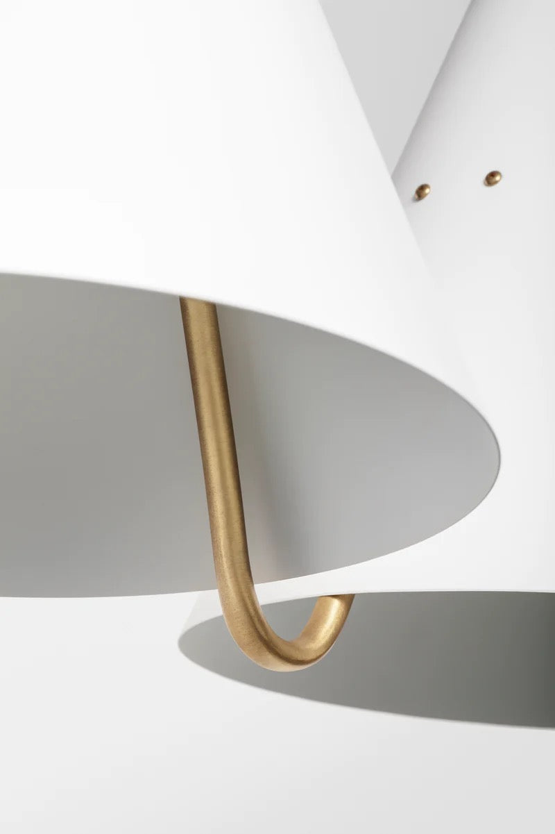 Suspension Mosaik Side by side 2 — Blanc