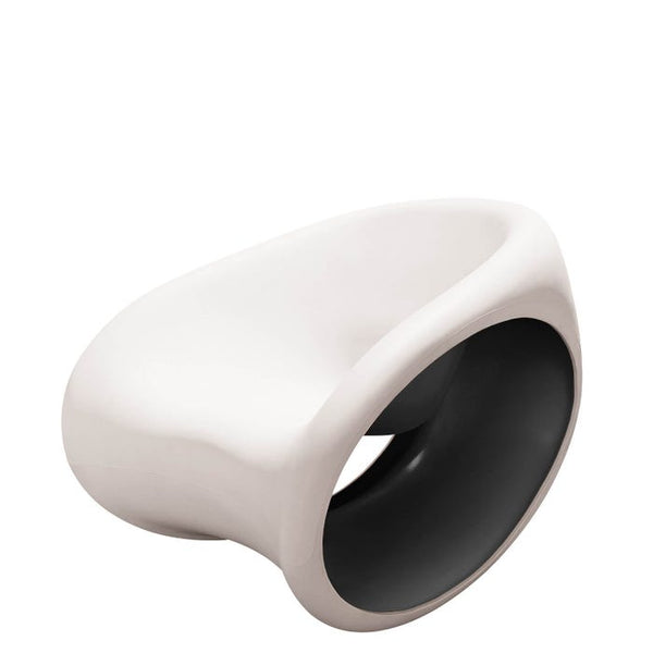 Fauteuil Mt3 — Sand white, black
