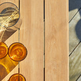 Table basse de jardin NOAH — Teck massif