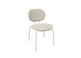 Chaise Hari - Tapissé — A Era Futurist, Epoxy blanc