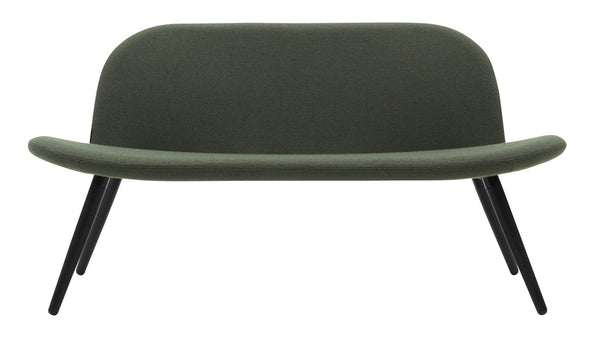 Banquette Orlando wood — Frêne noir & Felt melange 294