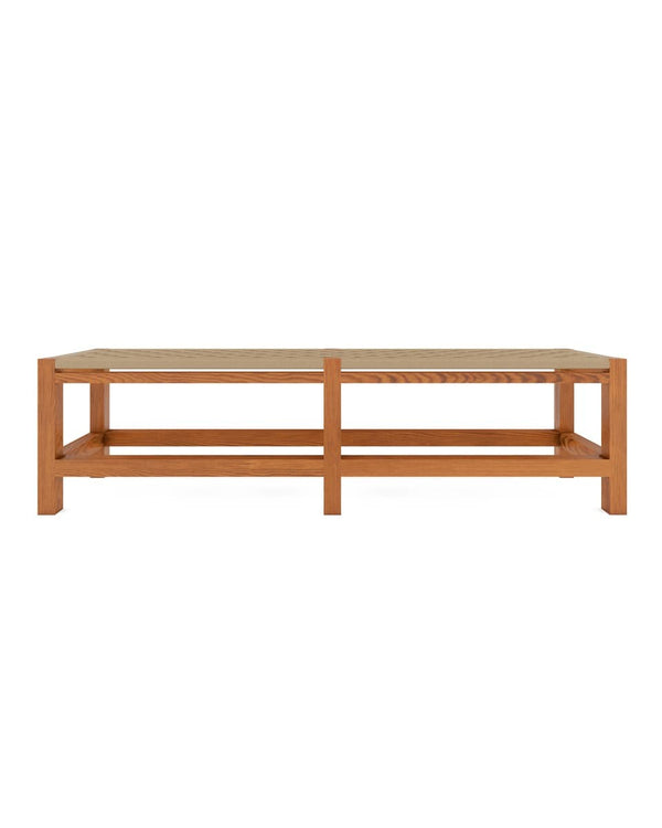 Banc d'extérieur Cora — Teck