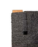 Chaise d'extérieur Cora Naturel — Teck & corde noir