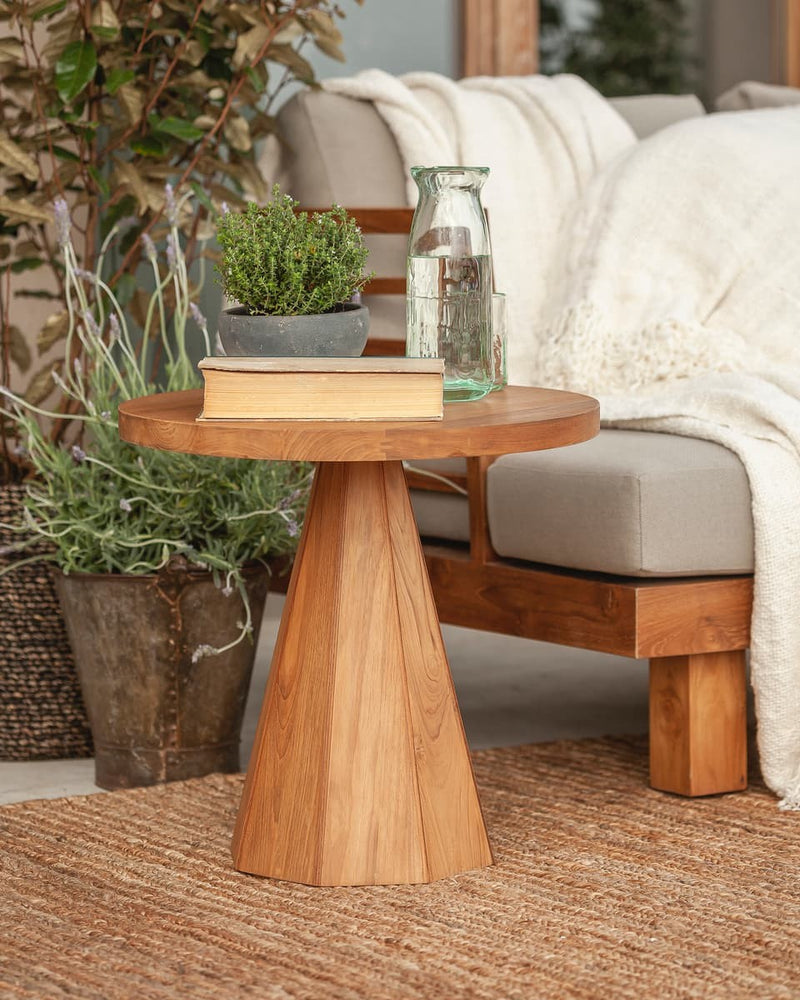 Table basse d'extérieur Jati WL 50 — Teck