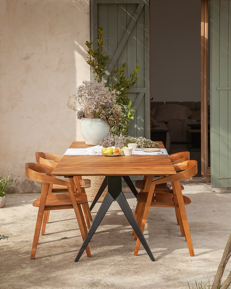 Table de diner d'extérieur Majesti 240 — Teck