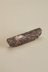 Poignées Tinesla marbre brun emperador 16 cm
