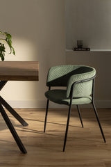 Lot de 4 chaises Nalon Vert Kaki