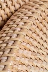 Panier à linge rond en rotin Guacui - vue salle de bain
