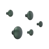 Patère THE DOTS Métal Vert foncé