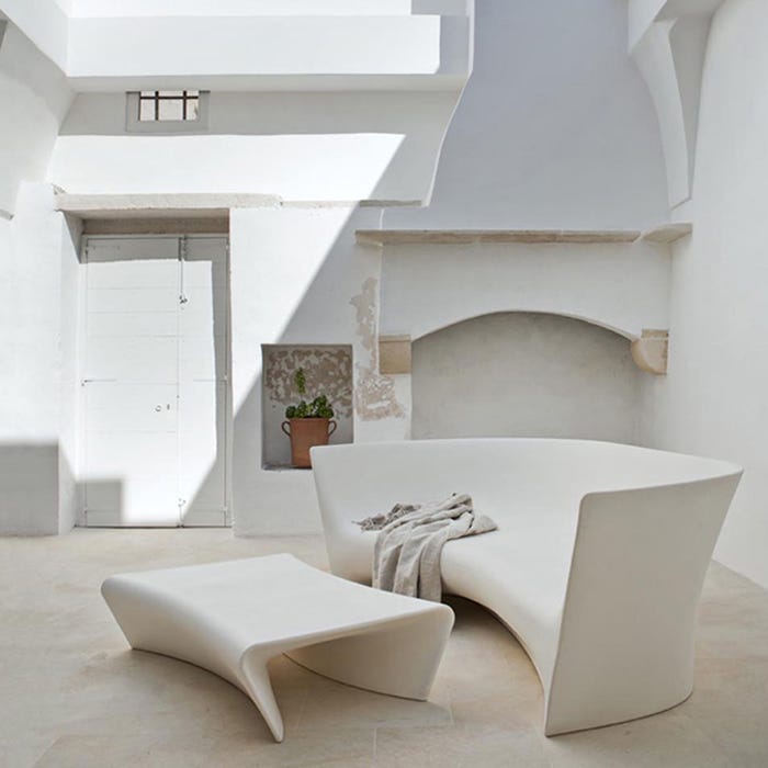 Canapé Grand plie — White