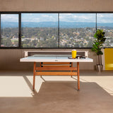 Table de ping pong RS Stationary — Blanc