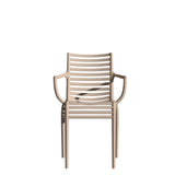 Chaise Pip-e avec accoudoirs — Carnation