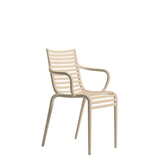 Chaise Pip-e avec accoudoirs — Carnation