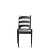 Chaise Pip-e sans accoudoirs — Dark grey