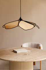 Benavid Raphia Naturel - Noir - ambiance