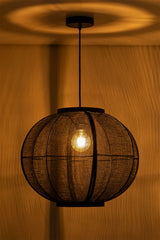 Suspension Ziyec Noir ambiance