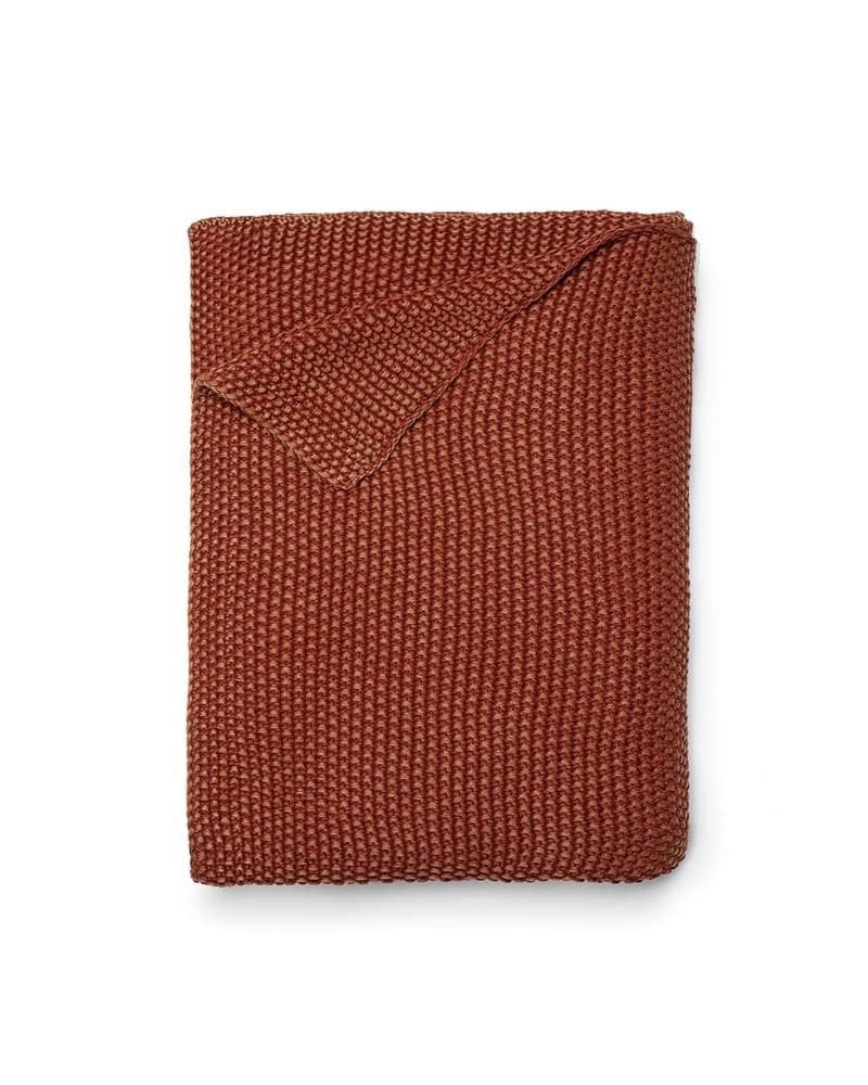 Plaid Karikal — Terracota