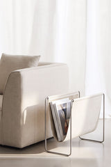 Porte-revues Dravena - Beige Crème