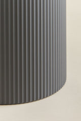 Poubelle OZENE - Gris Graphite détail