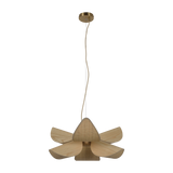 Suspension Lys Forestier, bois naturel