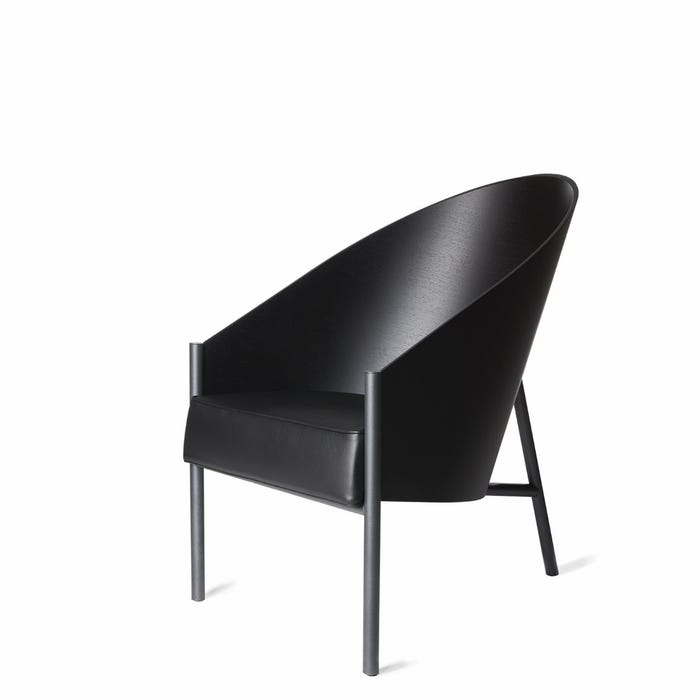 Fauteuil Pratfall — Black, anthracite, black