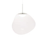 Suspension Melt LED Tom Dixon, Opalin Chrome