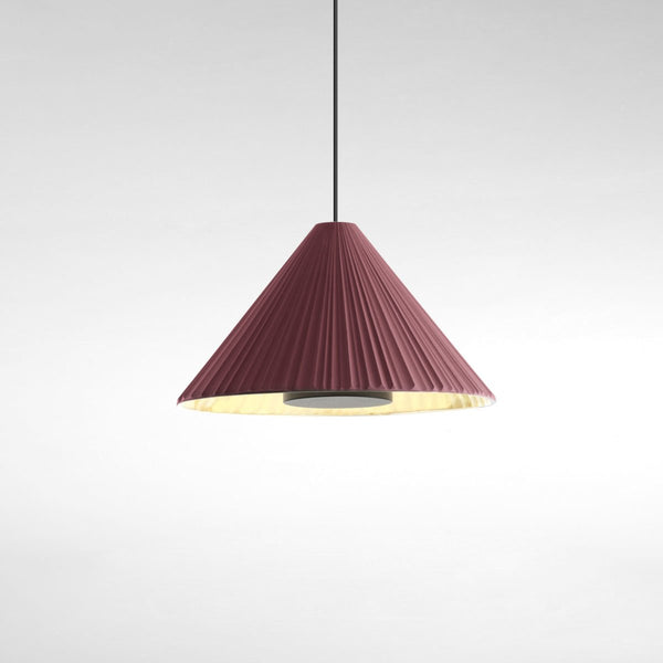 Suspension Pu-erh — Burgundy - gold