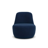 Fauteuil pivotant ROSEBURY Bleu Nuit