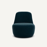 Fauteuil pivotant ROSEBURY Bleu Paon