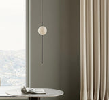 Suspension Roxanne Mono noir - Robin - ambiance