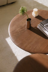 Set de 2 tables basses Marvion - vue d'ambiance salon