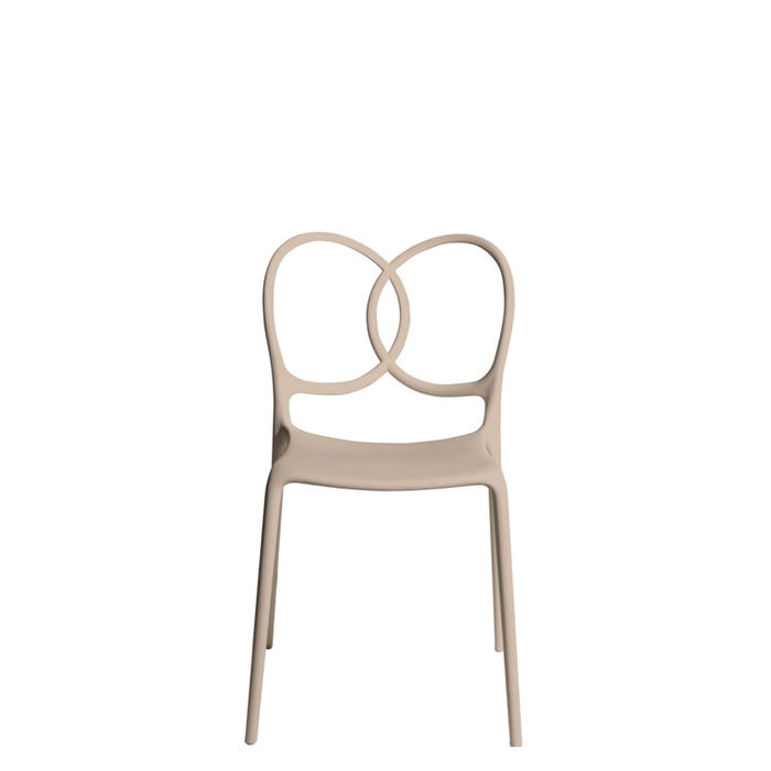 Chaise Sissi sans accoudoirs — Pink