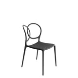 Chaise Sissi sans accoudoirs — Dark grey
