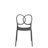 Chaise Sissi sans accoudoirs — Dark grey